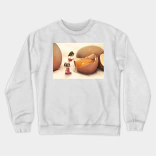 Mila and the Giant Egg Crewneck Sweatshirt